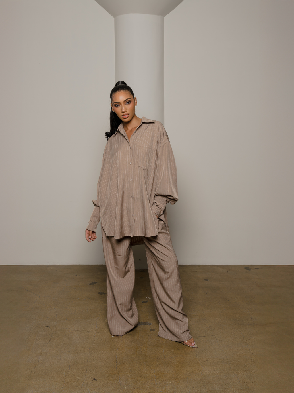 Toia Bottom -Taupe
