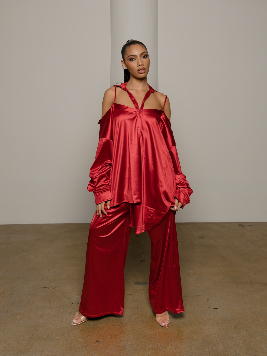 Leo Top - Red