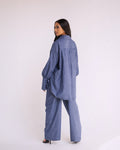 Toia Bottom - Blue Chambray
